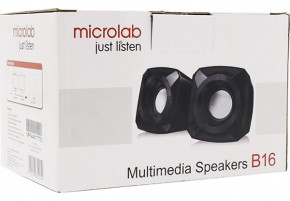  Microlab 2.0 B-16 Black (JN63B-16) 7