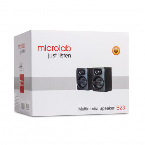   Microlab 2.0 B-23USB Wooden (B-23) 4