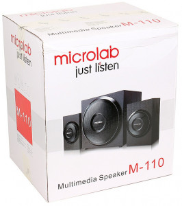  Microlab 2.1 M-110 Black (JN63M-110) 6