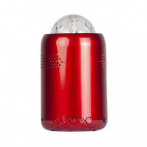 Bluetooth  Q-Sound Mini Party Disco Ball SL Red