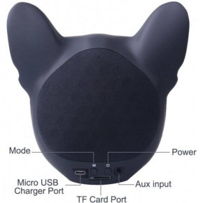  Bluetooth TTech DOG Black (BS-000044705) 3