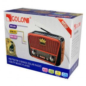   MP3 USB Golon RX-456S Solar    Brown-Red (77700602) 6