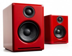   Audioengine A2+BT Red