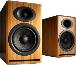   Audioengine P4 Natural Bamboo