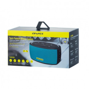  Bluetooth AWEI Bluetooth Y210 blue 3