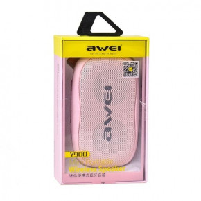  Bluetooth AWEI Bluetooth Y900 pink 3