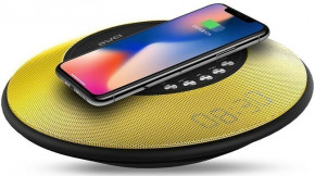   Awei Y290 Bluetooth Speaker-Wireless Charger Yellow 3