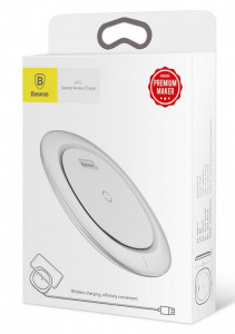    Baseus UFO Desktop Wireless Charger (1A) White 3