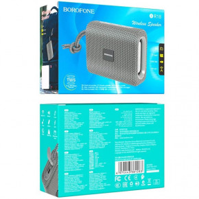 Bluetooth  Borofone BR18 Gray 3