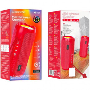 Bluetooth  Borofone BR21 Red 4