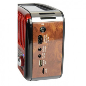   MP3 USB Golon RX-455S Solar    Wooden-Red (77700685) 5