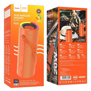 Bluetooth  Hoco HC20 Luster sports Vitality orange 4