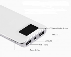 Power Bank HOCO UPB05 10000mAh White