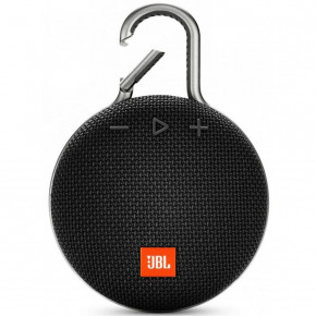   JBL Clip 3 Black (JBLCLIP3BLK) (WY36dnd-230124) 4