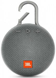    Bluetooth JBL Clip 3 Stone Grey (JBLCLIP3GRY) (4)