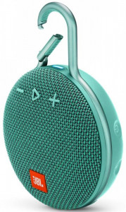   Bluetooth JBL Clip 3 River Teal Turquoise (JBLCLIP3TEAL)