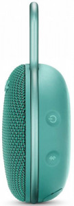   Bluetooth JBL Clip 3 River Teal Turquoise (JBLCLIP3TEAL) 3