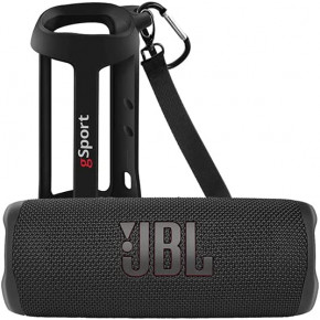   JBL FLIP 6 Black c  gSport Silicone Sleeve
