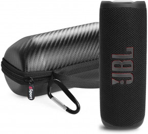   JBL FLIP 6 Black   Carbon Fiber Case