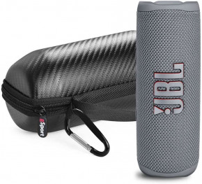   JBL FLIP 6 Gray   Carbon Fiber Case