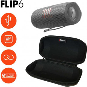   JBL FLIP 6 Gray   Carbon Fiber Case 3