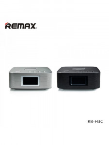 Bluetooth  Remax RB-H3 3 in 1 BT3.0 Speaker with Alarm Clock Silver