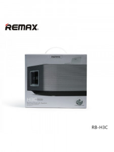 Bluetooth  Remax RB-H3 3 in 1 BT3.0 Speaker with Alarm Clock Silver 4