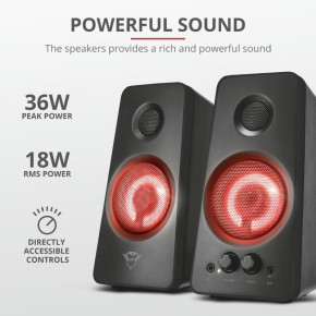   Trust 2.0 GXT 608 Tytan Illuminated Speaker Set Black (21202) 9