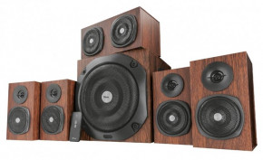   5.1 Trust Vigor Surround Speaker System Brown (21786) 5