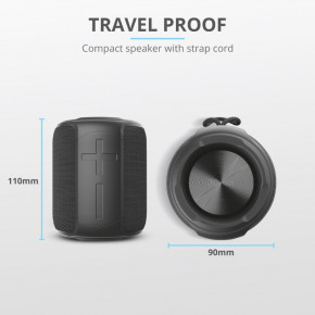   Trust Caro Compact Bluetooth Speaker Black (23834) 6