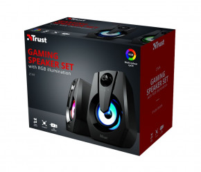   Trust 2.0 Ziva RGB Illuminated Black (24071) 11