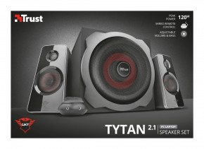 TRUST 2.1 GXT 38 Tytan Ultimate Bass Speaker Set BLACK (dnd-247819) 6