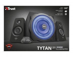 TRUST 2.1 GXT 628 Tytan Illuminated Speaker Set BLACK (dnd-247820) 4