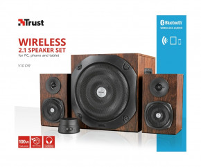 TRUST 2.1 Vigor Bluetooth WOOD (dnd-247826)