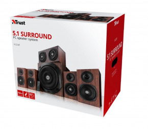 TRUST 5.1 Vigor Surround Speaker System BROWN (dnd-247831) 7