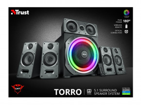 TRUST GXT 698 Torro RGB-Illuminated 5.1 BLACK (dnd-247832) 12