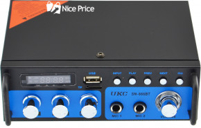   Ukc SN-666BT MP3 FM Bluetooth Blue (3388) 3