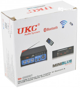   Ukc SN-666BT MP3 FM Bluetooth Blue (3388) 6