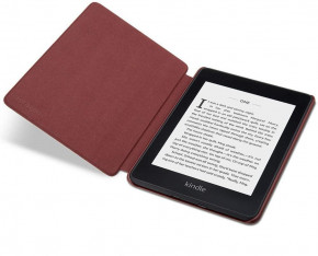  Amazon Kindle Paperwhite Leather Cover (10 Gen) Merlot (4166714430) 5