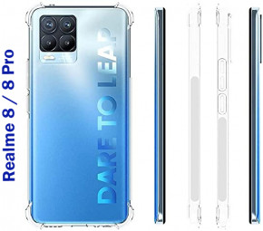  Anti-Shock BeCover  Realme 8/8 Pro Clear (706970)