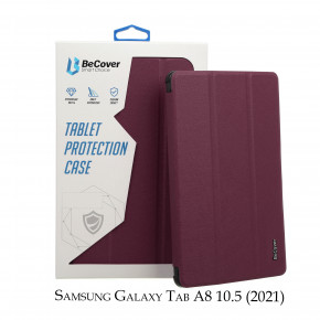 - BeCover Smart Case  Samsung Galaxy Tab A8 10.5 (2021) SM-X200 / SM-X205 Red Wine (707268) 9