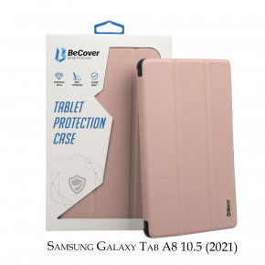 - BeCover Smart Case  Samsung Galaxy Tab A8 10.5 (2021) SM-X200 / SM-X205 Rose Gold (707269) 6