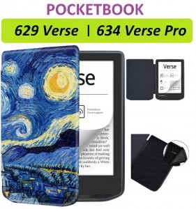 - BeCover Smart Case PocketBook 629 Verse / 634 Verse Pro 6 Night (710980)