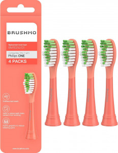   Brushmo BH1022/01 Miami Coral 4  ( Philips HY1100, HY1200, HY1022)