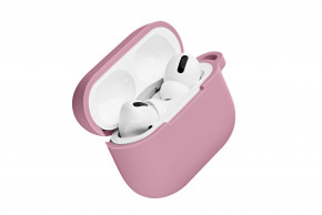  2  Apple AirPods Pro Pure Color Silicone (2.5mm)  Pink (2E-PODSPR-IBPCS-2.5-PK) 4