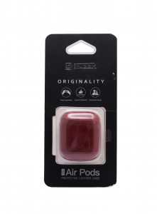  Armorstandart Leather Airpods Case With The Metal Hook New IAP020 Red (ARM54284)