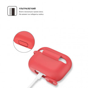  TPU Armorstandart Silicone  Apple Airpods Pro Red (ARM56075) 3