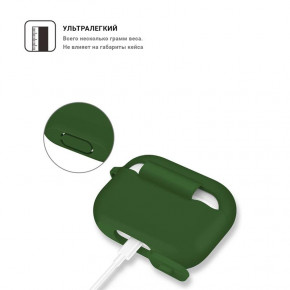  TPU Armorstandart Silicone  Apple Airpods Pro Khaki Green (ARM56078) 3