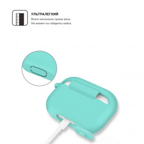  TPU Armorstandart Silicone  Apple Airpods Pro Sea Blue (ARM56082) 3