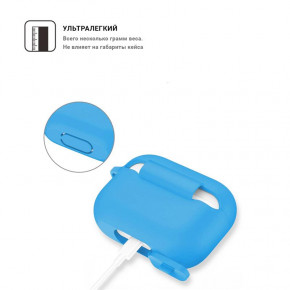  TPU Armorstandart Silicone  Apple Airpods Pro Light Blue (ARM56085) 3